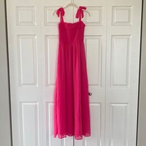 Only worn once! Gorgeous pink dress